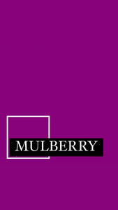 Name Tags for Cloth Nappies - MULBERRY