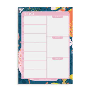 Magnet | Reusable Weekly Planner A4 - Funfetti