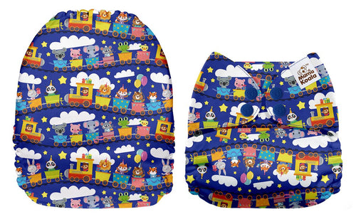 PREORDER - MAMA KOALA - Animal Train (due April 2021) - Green Lily 