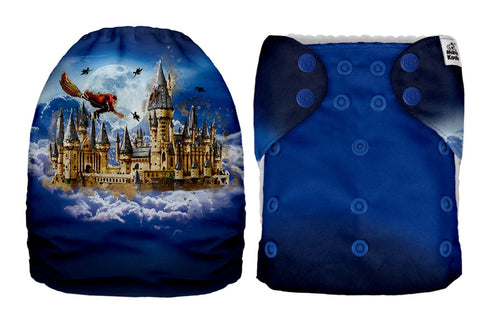PREORDER - MAMA KOALA - Hogwarts MINKY (Due April 2021) - Green Lily 
